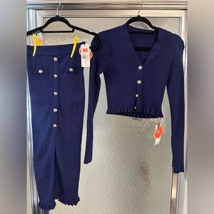 Cider skirt and top set